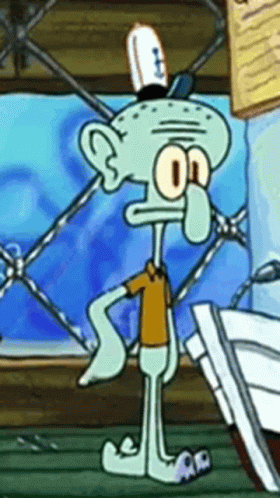 Squidward Spongebob GIF