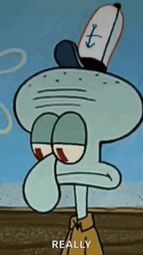 Squidward Spongebob Squarepants GIF. This 280 x 498 animated GIF is part of our terminaste los deberes collection. Related themes include bored, really…