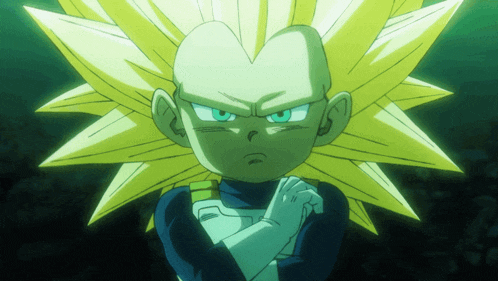 Ssj3 Vegeta Mini Dragon Ball Daima GIF