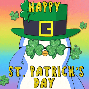 St Paddys Day Clovers GIF