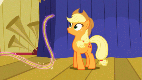 Stage Applejack GIF