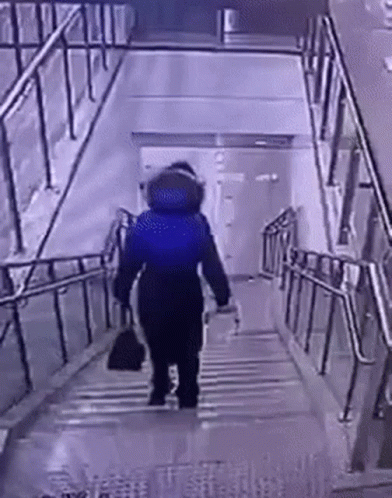 Stairs Fall GIF