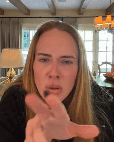 Stan Twitter Adele Instagram Live GIF