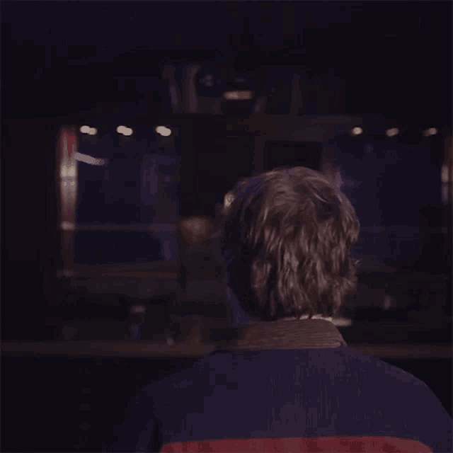 Standing On Stage Erik Button GIF