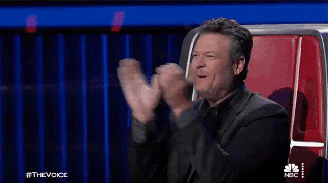 Standing Ovation Blake Shelton GIF