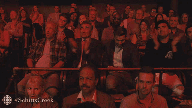 Standing Ovation Schitts Creek GIF