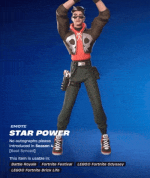 Star Power Fortnite GIF