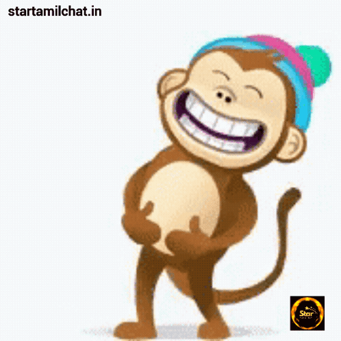Star Star Tamil Chat GIF. This 498 x 498 animated GIF is part of our lol face collection. Related themes include lol, monkey, star. Created by sanjay_star…