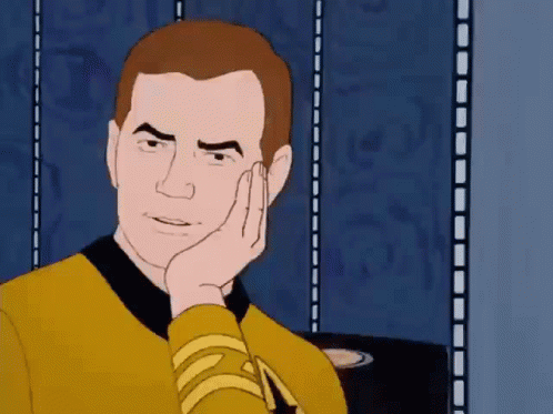 Star Trek Shocked GIF