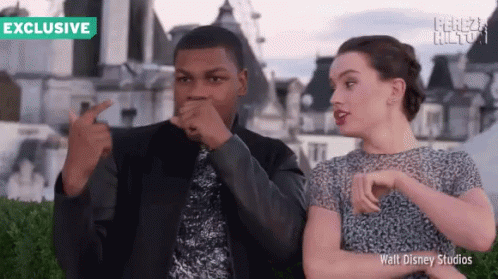Star Wars Daisy Ridley GIF. This 498 x 279 animated GIF is part of our john boyega collection. Related themes include star wars. Created by viper6. View the…