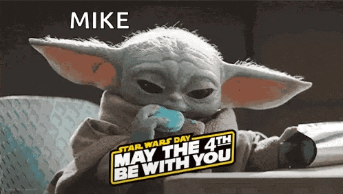 Star Wars Day Grogu GIF