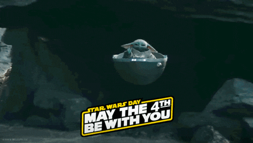 Star Wars Day Grogu GIF