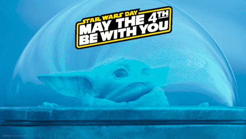 Star Wars Day Grogu GIF
