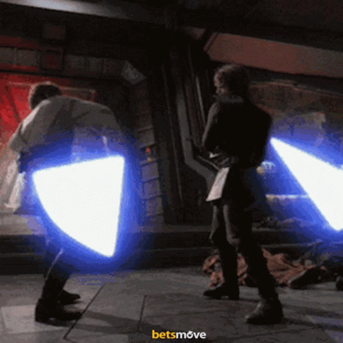 Star Wars Fight GIF