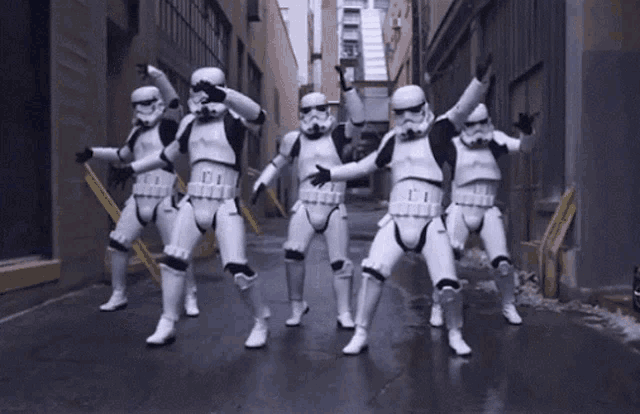 Star Wars Happy Dancing GIF
