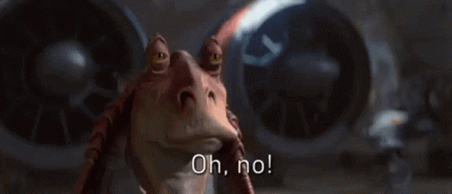 Star Wars Jar Jar Binks GIF
