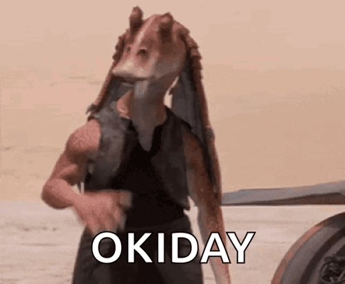 Star Wars Jar Jar Binks GIF