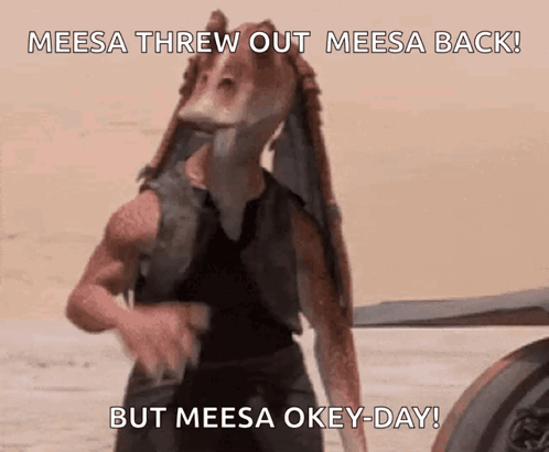 Star Wars Jar Jar Binks GIF