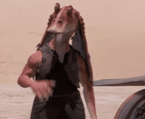 Star Wars Jar Jar Binks GIF