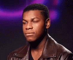 Star Wars John Boyega GIF. This 244 x 200 animated GIF is part of our john boyega collection. Related themes include sad, sigh, star wars. Created by…