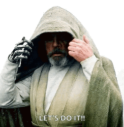 Star Wars Luke Skywalker GIF. This 244 x 250 animated GIF is part of our luke skywalking on these haters collection. Related themes include star wars…