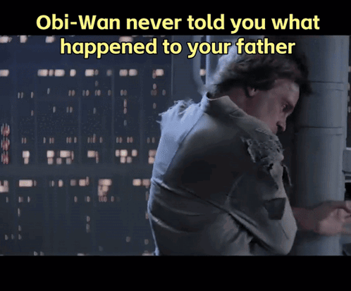 Star Wars Luke Skywalker I Am Your Father Darth Vader Empire Strikes Star Wars The Empire Strikes Back GIF. This 498 x 413 animated GIF is part of our luke…