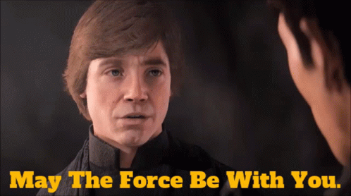 Star Wars Luke Skywalker GIF