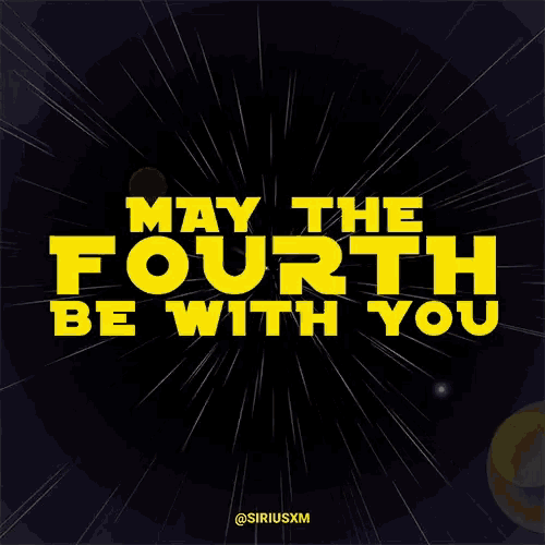 Star Wars May The4th Be With You GIF