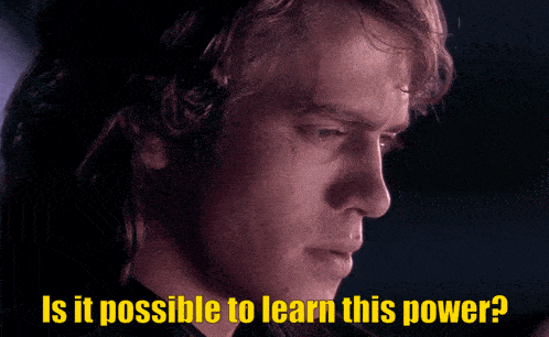 Star Wars Possible To Learn This Power GIF