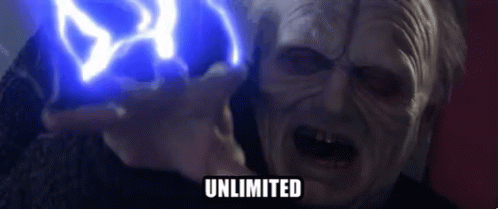 Star Wars Sheev Palpatine GIF. This 498 x 209 animated GIF is part of our palpatine unlimited power collection. Related themes include star wars. View the…