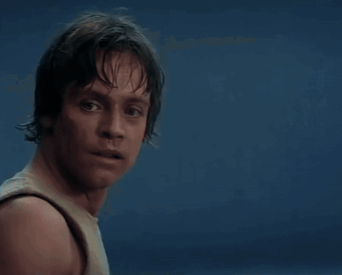 Star Wars The Empire Strikes Back Try Not Do Or To Not There Is No Try Luke Skywalker GIF. This 498 x 400 animated GIF is part of our luke skywalking on…