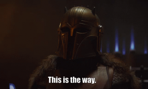 Star Wars The Mandalorian GIF. This 498 x 300 animated GIF is part of our mandalorian this is the way collection. Related themes include star wars. Created…
