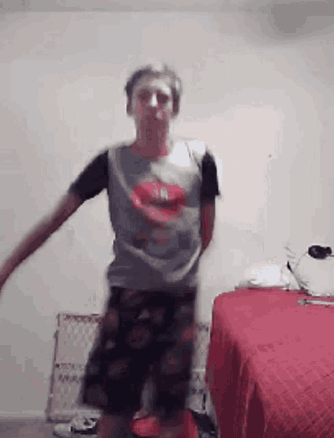Starby Flossing In His Room Ethan Starby Fortnite Dancing Floss Fortnite Ethan GIF