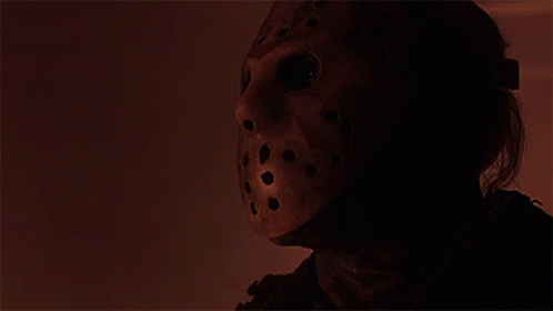 Stare Jason Voorhees GIF. This 498 x 280 animated GIF is part of our imagenes de terror con movimiento y sonido collection. Related themes include creepy…