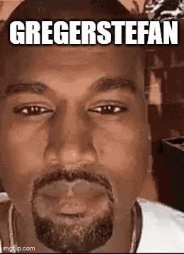 Stare Kanye GIF