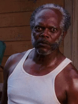 Stare Sam Jackson GIF