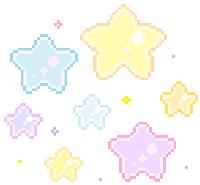 Stars Pastel Sticker