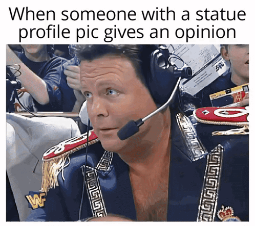 Statue Profile GIF