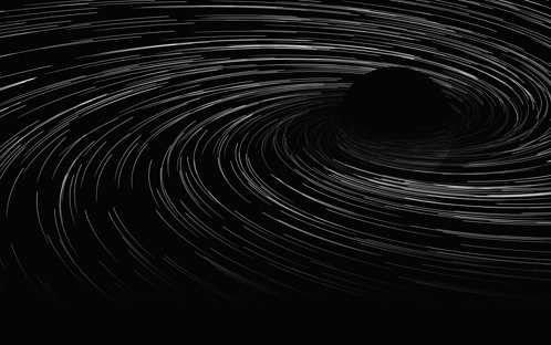 Steam Black Hole GIF