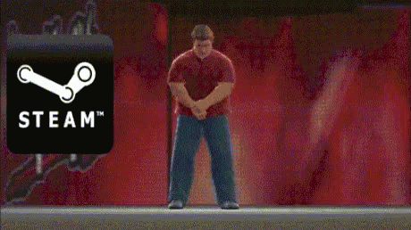 Steam Sales GIF. This 460 x 258 animated GIF is part of our lord gaben collection. Related themes include wwe. View the original animation, share it, or…