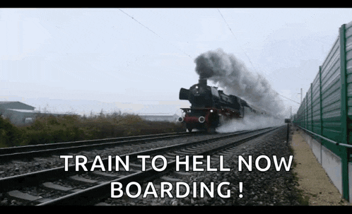 Steam Train GIF