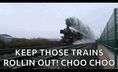 Steam Train GIF. This 498 x 303 animated GIF is part of our i like trains collection. Related themes include train. Created by MamaElias. View the original…