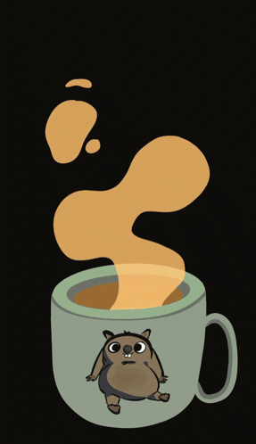 Steaming Cup Coffee Steaming GIF