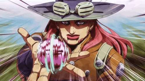 Steel Ball Run Gyro Zeppeli GIF