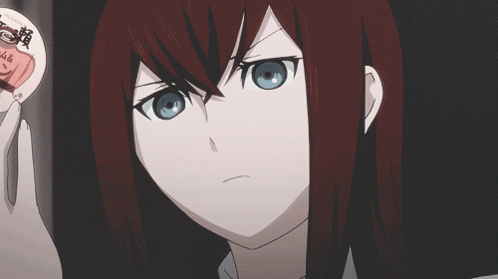 Steins Gate GIF. This 498 x 279 animated GIF is part of our makise kurisu collection. Related themes include angry, anime, food. Created by AnimeGifGuy…