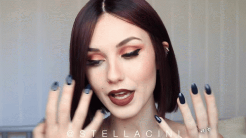 Stella Cini Long Nails GIF