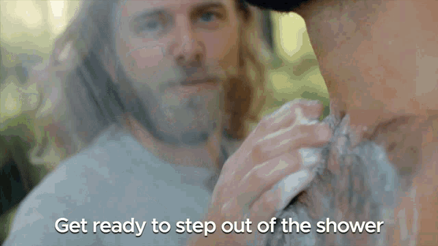 Step Out Of The Shower Feeling Alive Get Out Of The Shower GIF