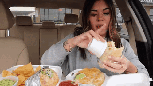 Steph Pappas Burrito GIF