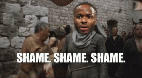 Sterling Shame GIF. This 498 x 273 animated GIF is part of our shame game of thrones collection. Related themes include lol, shame. Created by KuliRam. View…