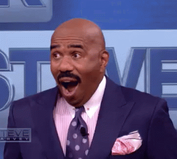Steve Harvey Steve Harvey GIF. This 362 x 324 animated GIF is part of our harvey price collection. Related themes include jaw drop, shocked. View the…